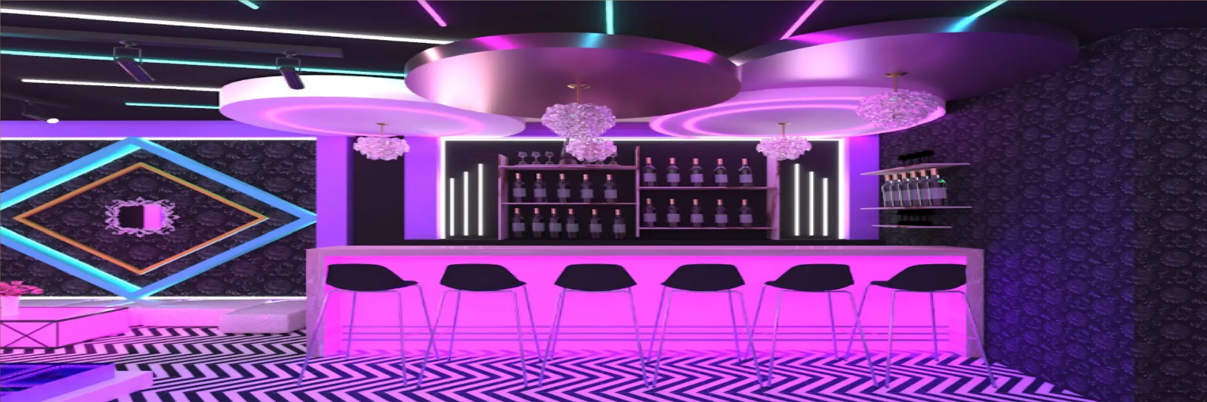 Proyecto destacado de Discoteca - Diseño interior 2 Discoteca - Proyecto 2