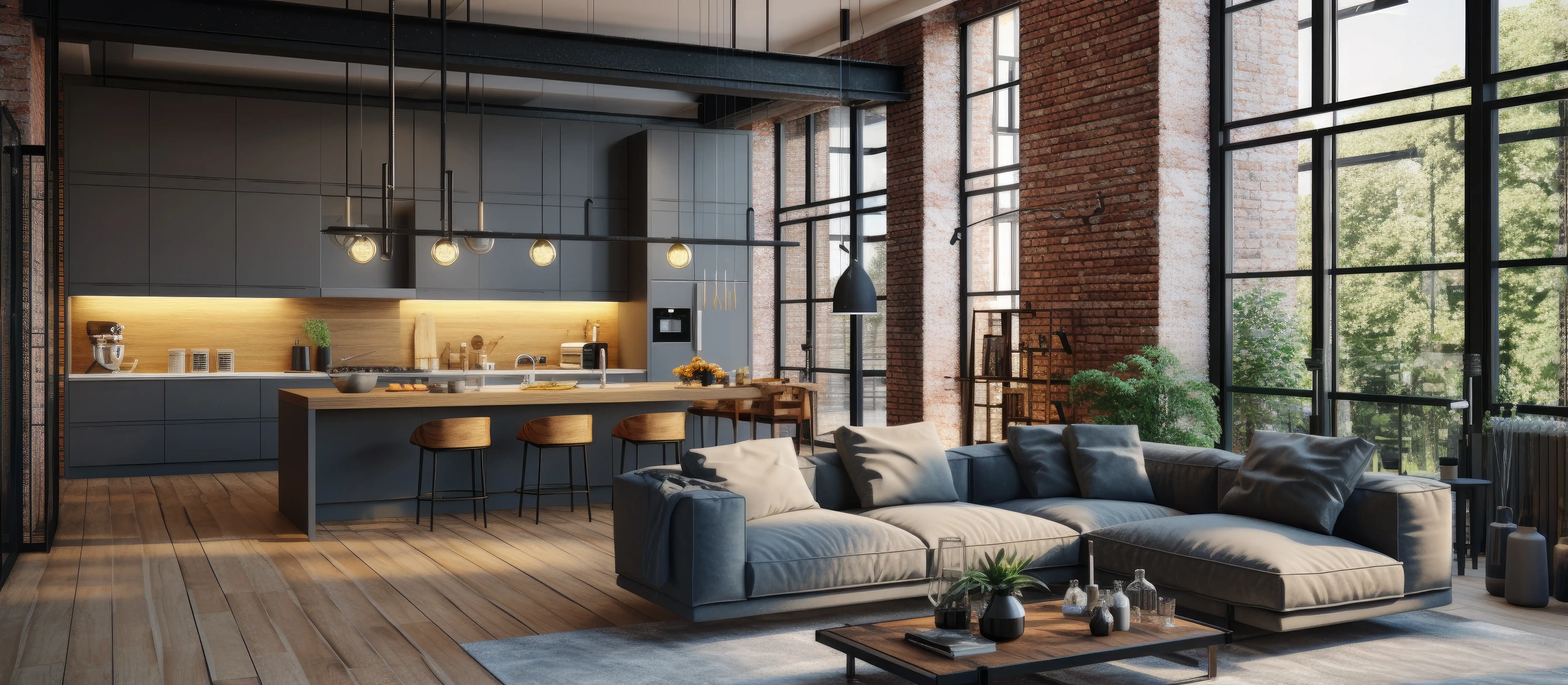 Proyecto destacado de Espacios con estilo industrial y carácter urbano - Diseño interior 9 Espacios con estilo industrial y carácter urbano - Proyecto 9