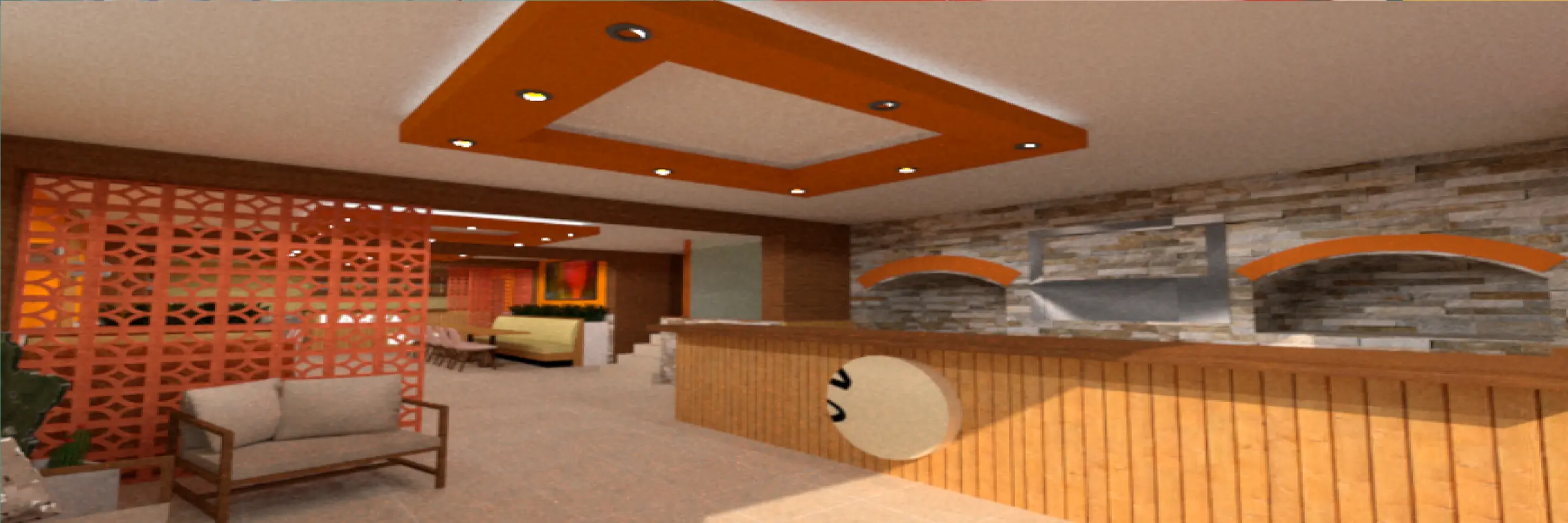 Proyecto destacado de Pollería - Diseño interior 1 Pollería - Proyecto 1