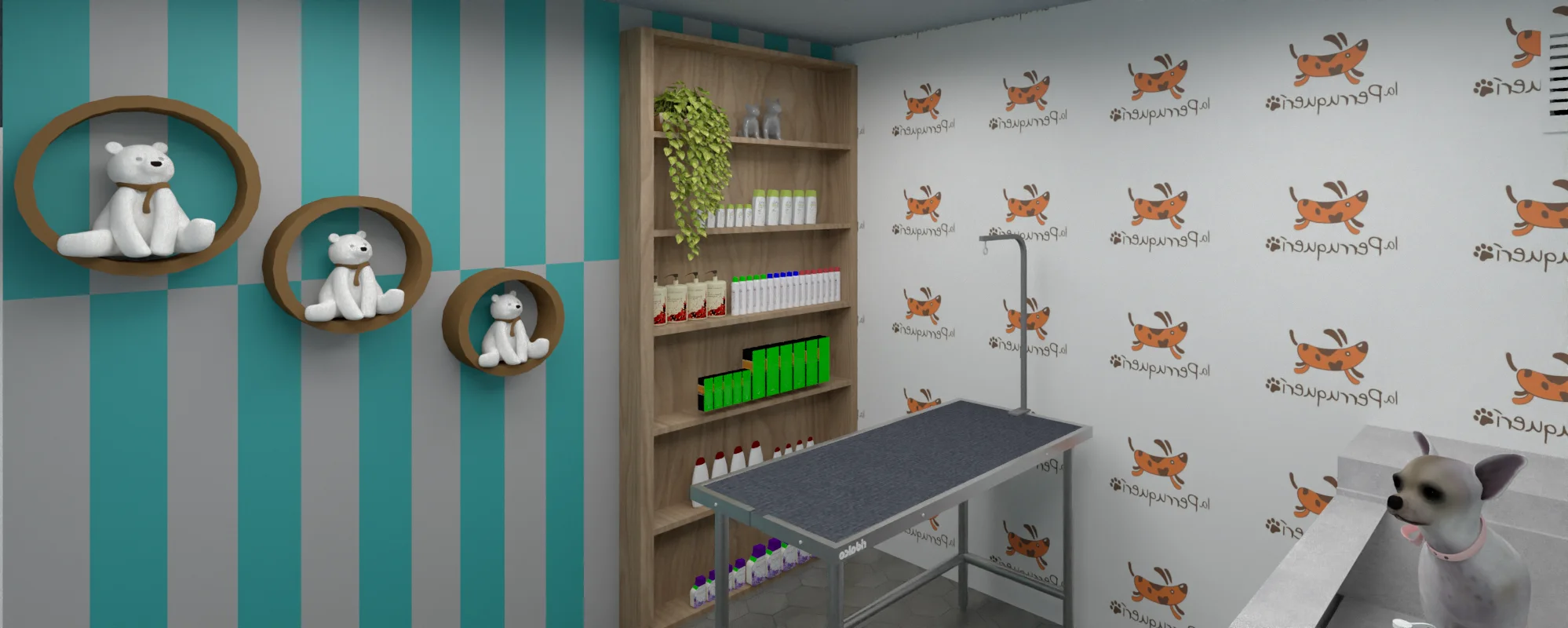 Proyecto destacado de Veterinaria - Diseño interior 2 Veterinaria - Proyecto 2